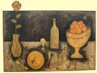 Nature morte  120X60 (collection priv&eacute;e)