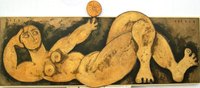 un,deux, trois.... soleil 150X50  1.400�