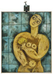 Sous la douche  73X60  (collection priv&eacute;e)